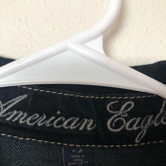 American Eagle Dark Blue Jean Jacket - Picture 5 of 5
